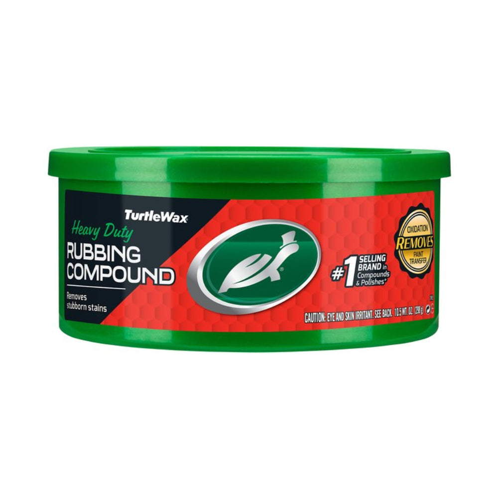 Turtle Wax Gnidningsmiddelpasta 298gr, Heavy Duty Rubbing Compound for removing stubborn stains