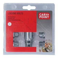Carpoint Låsende Hjulmøtrikker M12x1,5 F Kugle