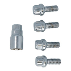 Carpoint låsbare hjulbolte M12x1,5x26mm C-kuglehoved