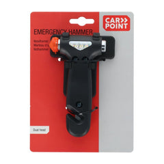 Carpoint nødhammer, sort