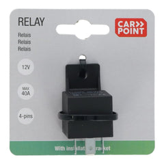 Carpoint 12V-relæ, 4-polet, 30 AZ165