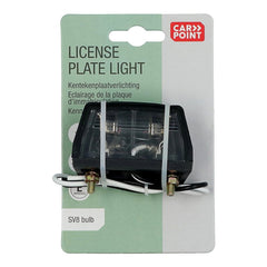 Carpoint nummerpladelys 12V E11 72 mm