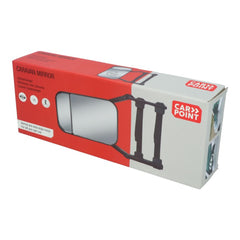 Carpoint campingvognsspejl Luxe med fladt glas + spejl til den blinde vinkel