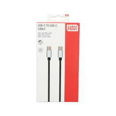 Carpoint USB-C til USB-C-kabel, 1 meter