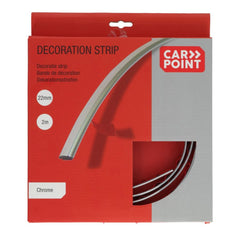 Carpoint krom-pynteliste 22 mm / 2 meter