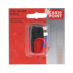 Carpoint-sikringsholder til fladsikring med bypass, 12 V