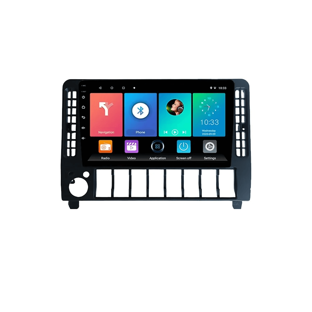 Audi 100 - 9" Radio m. Apple CarPlay og Android Auto med navigation og medieafspilning