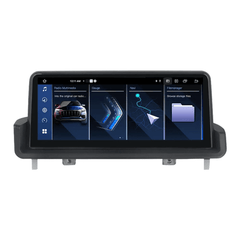 BMW 3-serie 05-12 - 10,25" Radio m. Apple CarPlay og Android Auto med touchscreen display.