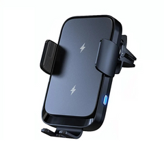 Trådløs Biloplader & Mobilholder 15W – Automatisk Klemme & 360° Rotation