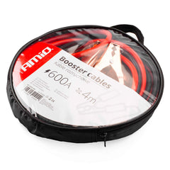 Startkabler 600A – 4 meter med opbevaringstaske