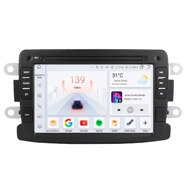 Renault/Dacia - 7" Radio m. Apple CarPlay og Android Auto