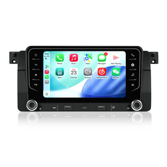 BMW E46 - 7" Radio (2026 model) m. Apple CarPlay og Android Auto