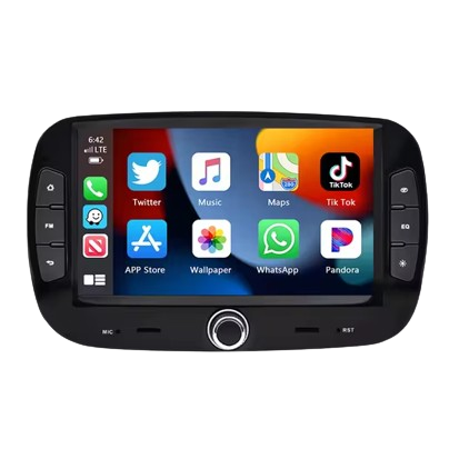 Fiat 500 16-19 - 7" Radio m. Apple CarPlay og Android Auto