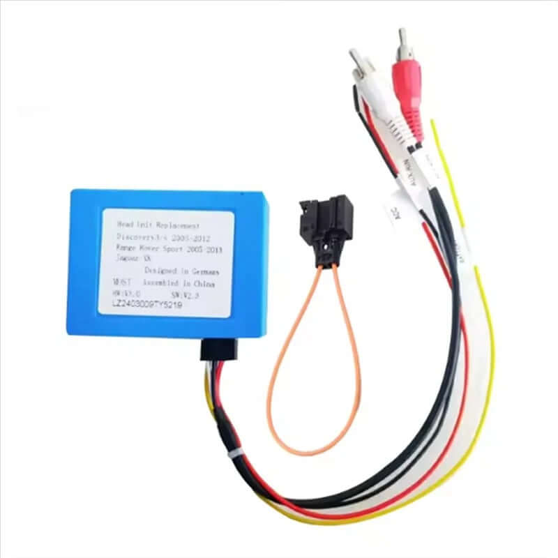 Fiberoptisk Box til Range Rover, Land Rover og Jaguar - MOST interface med tilslutningsledninger