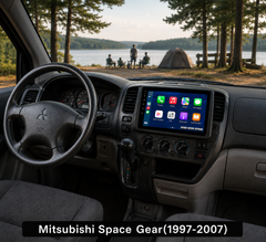 Mitsubishi Space Gear 1997-2007 - 9" Radio m. Apple CarPlay og Android Auto