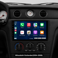 Mitsubishi Outlander 2004-2006 - 9" Radio m. Apple CarPlay og Android Auto