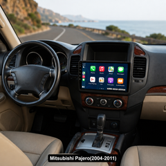 Mitsubishi Pajero 2004-2011 - 9" Radio m. Apple CarPlay og Android Auto