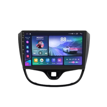 Opel Karl 17-20 - 9" Radio m. Apple CarPlay og Android Auto