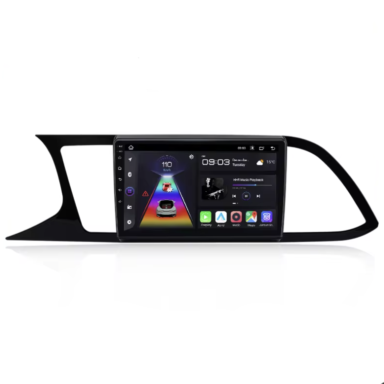 Seat Leon 12-20 - 9" Radio m. Apple CarPlay og Android Auto