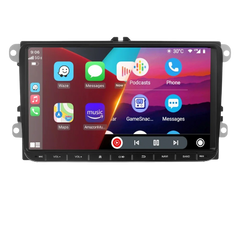 VW (flere modeller) 06-15 - 9" Radio m. Apple CarPlay og Android Auto