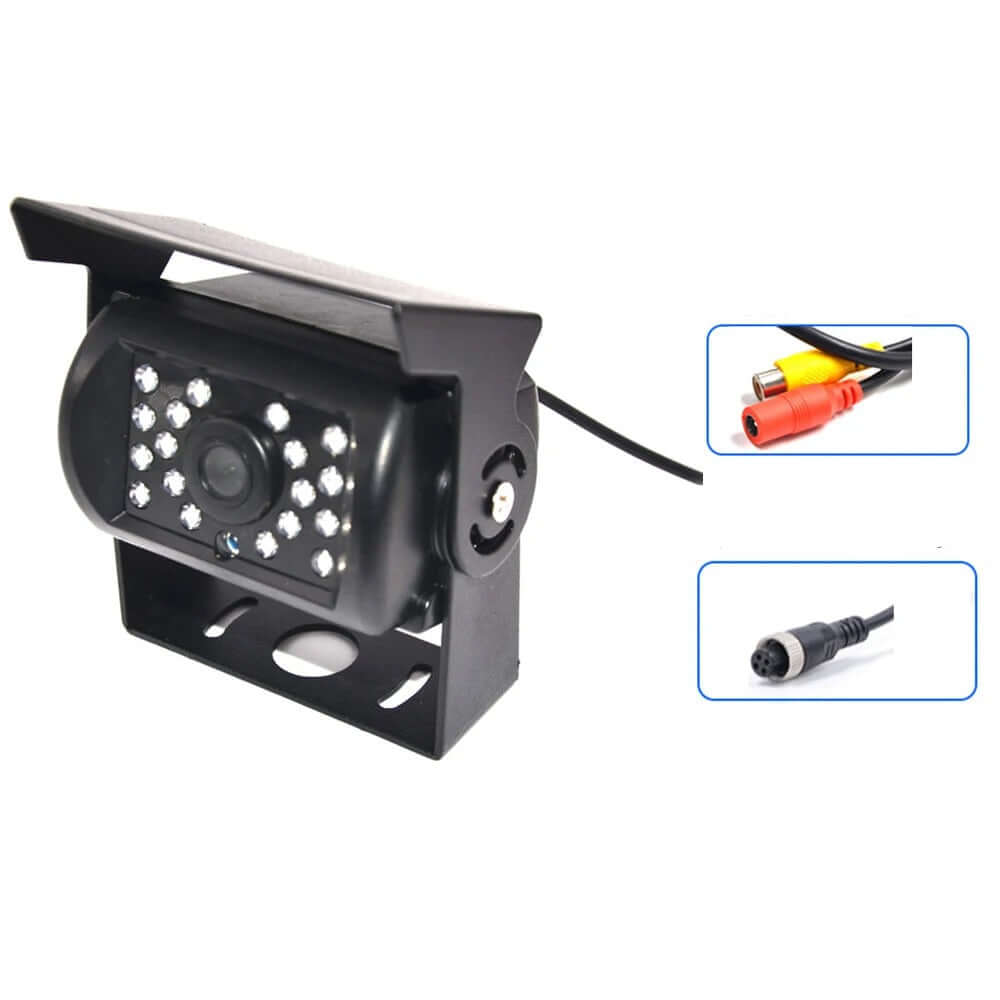 Universelt Bakkamera – PAL, 1200 TV-linjer, 18 IR LED – Bilmedie.dk