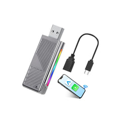 Trådløs CarPlay & Android Auto Adapter – USB Dongle til OEM Kablet CarPlay