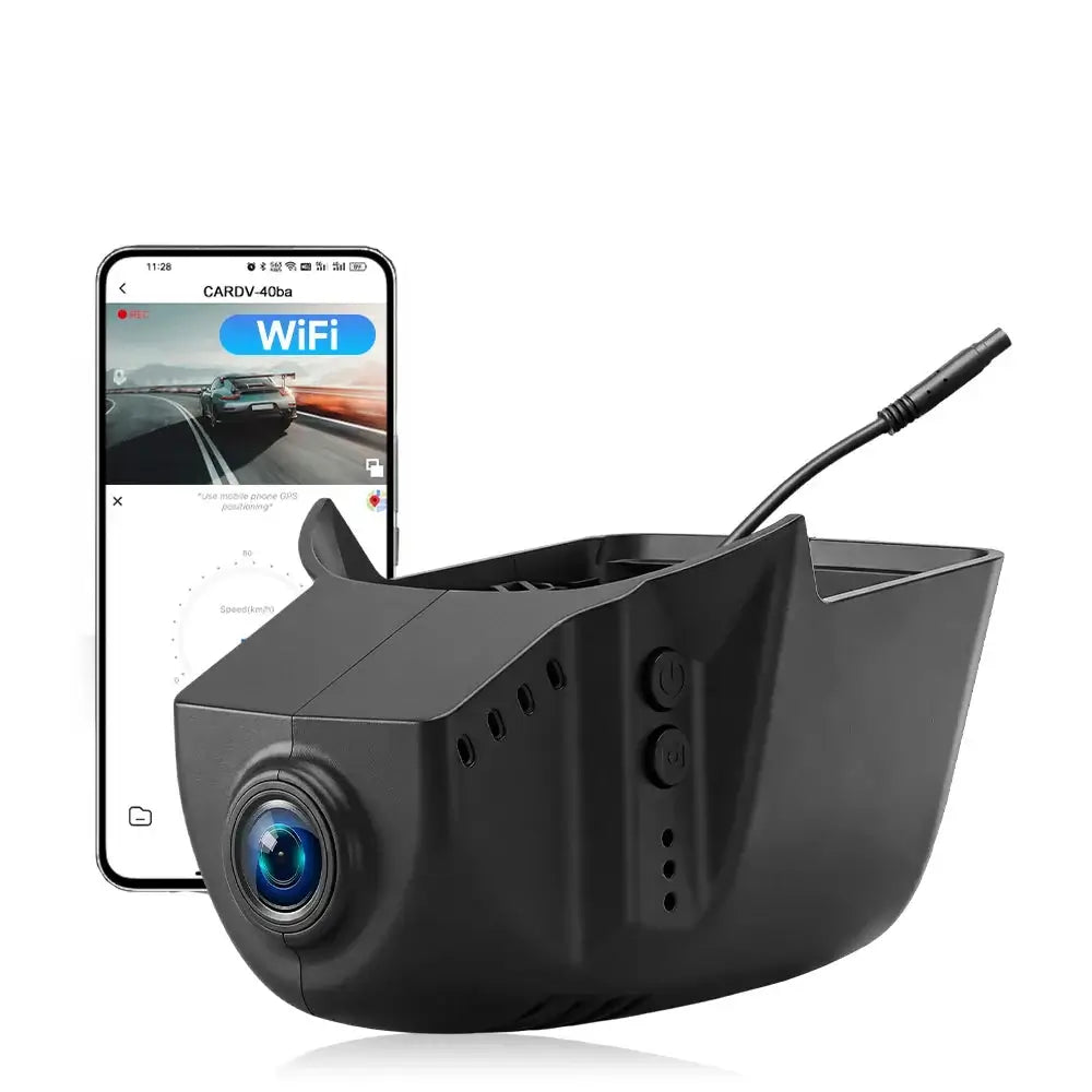 4K Skjult Dashcam til Volkswagen Tiguan 2020-2026 – Plug & Play