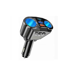 Bluetooth 5.0 FM Transmitter til Bil – Håndfri Opkald & USB Oplader med LED Display