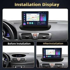 Renault Megane 08-14 - 9" Radio m. Apple CarPlay og Android Auto