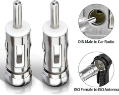 Universal Antenneadapter ISO til DIN – Bilradio FM/AM