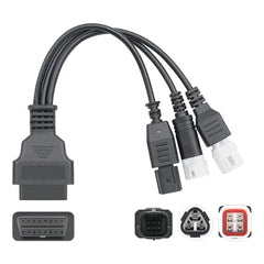 Motorcykel Diagnosekabel 3-Pin, 4-Pin & 6-Pin