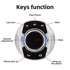 Trådløs Ratbetjening i kopholder – Universal Fjernbetjening til Bilradio