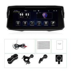 6,86” motorcykel skærm med CarPlay, Android Auto, AirPlay og TPMS