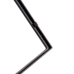 2 DIN Monteringsramme til Bilradio – Universal Sort Ramme 188 x 166 mm