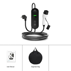 Bærbar EV Oplader Type 2 – Transportabel Ladekabel til Elbil