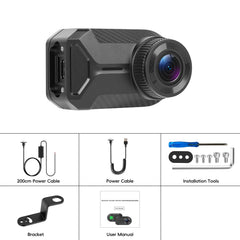 Motorcykel Dashcam Kamera IP66 – Vandtæt Full HD DVR
