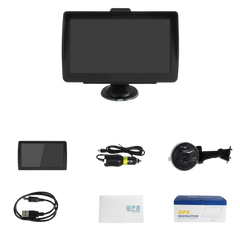 7" GPS Skærm – EU Navigation, FM Radio og Medieafspilning