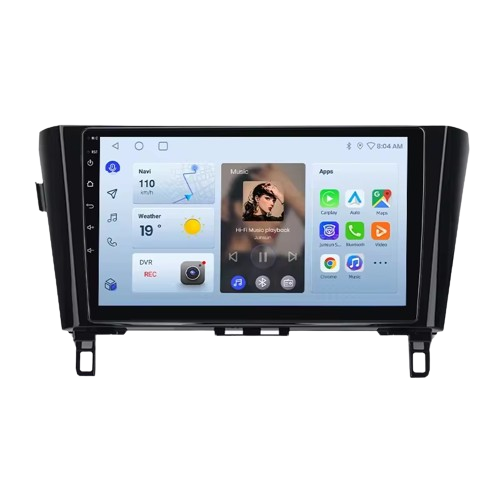 Nissan Qashqai/X trail 14-18 - 10" Radio m. Apple CarPlay og Android Auto