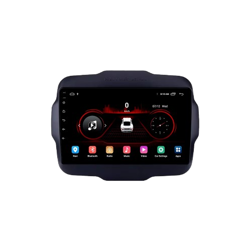 Jeep Renegade 16-20 - 9" Radio m. Apple CarPlay og Android Auto