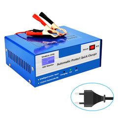 10A Batterilader 12V/24V – Intelligent Lader med Pulse Repair til Bil & MC