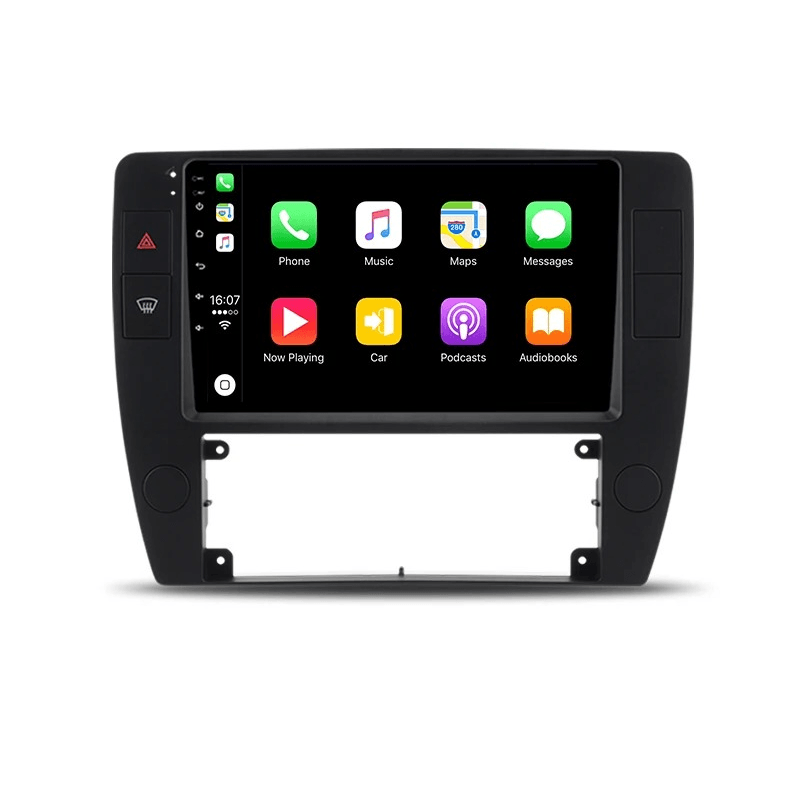 VW Passat 00-07 - 9" Radio m. Apple CarPlay og Android Auto touchscreen display