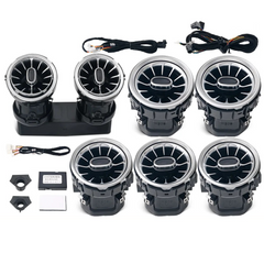 Ambient belysning til luftdyser – Mercedes A/CLA/C/E/GLC 15-25