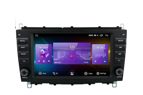 Mercedes Benz CLK - 8" Radio m. Apple CarPlay og Android Auto (25,4 cm)